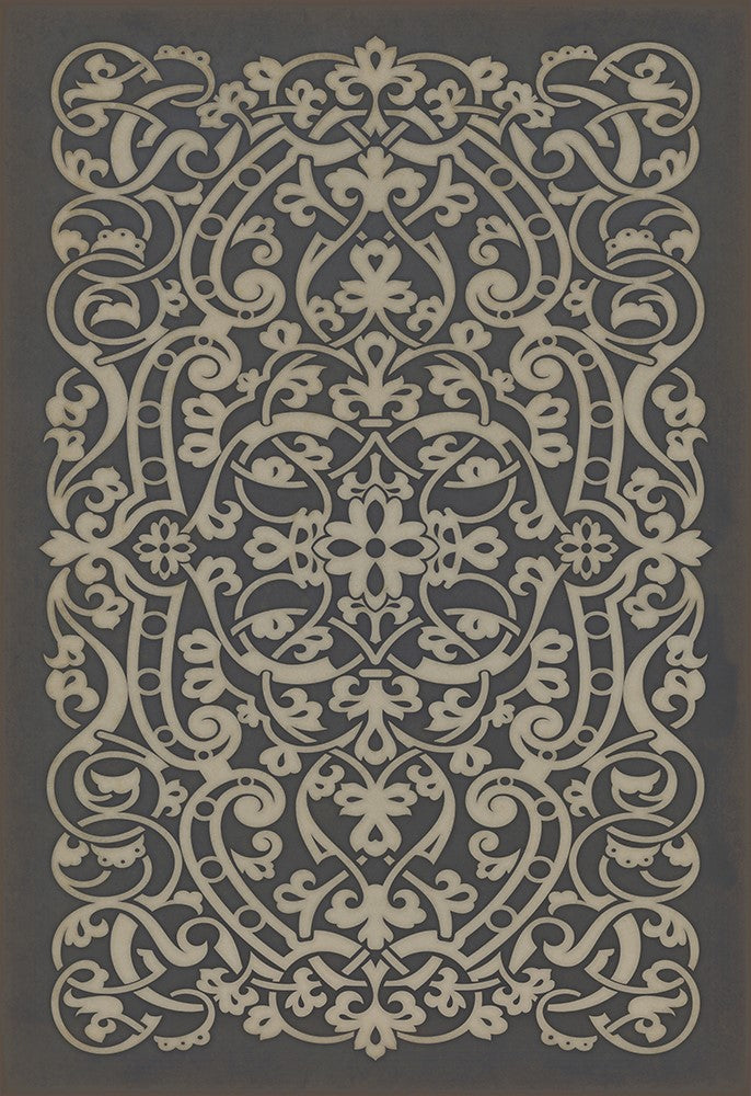 Pattern 77 "Chopin" Vinyl Floorcloth