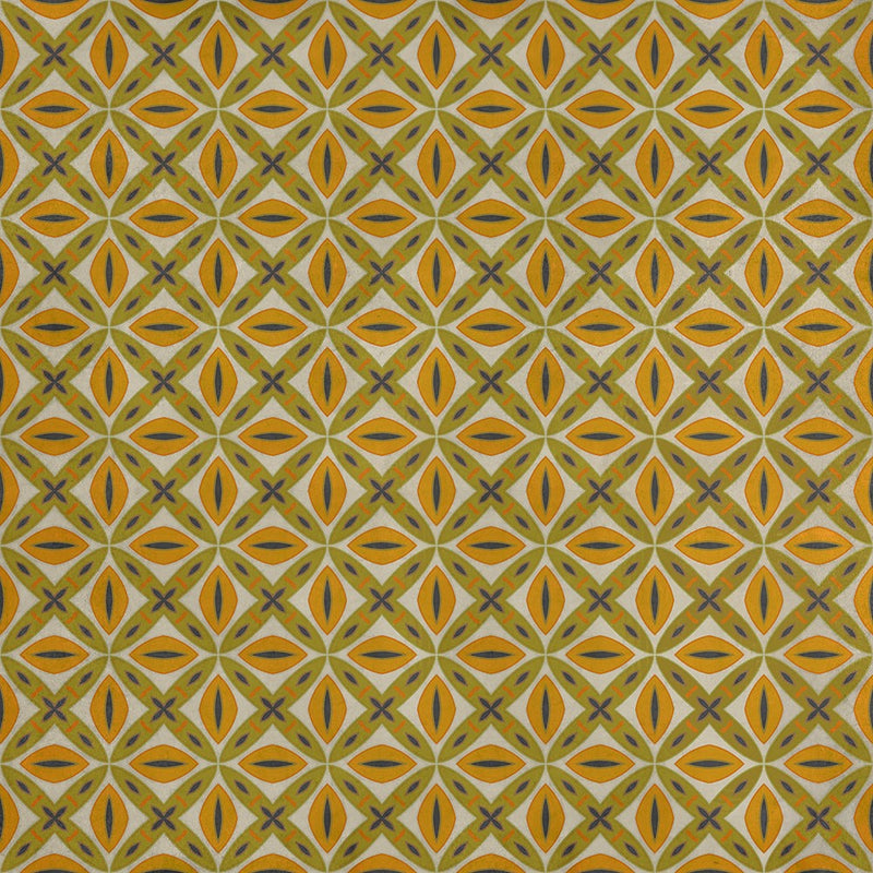 Pattern 82 "Tinker Bell" Vinyl Floorcloth