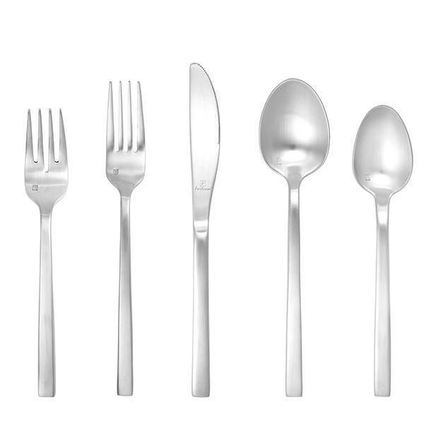 Arezzo Brushed 5pc Place Setting Kitchen Essentials