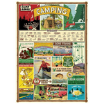 Cavallini Camping Poster
