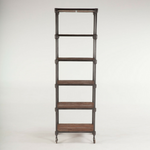 Hoover Mason Rolling Tall Bookshelf
