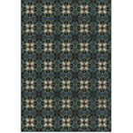 Pattern 80 "Bette Davis" Vinyl Floorcloth