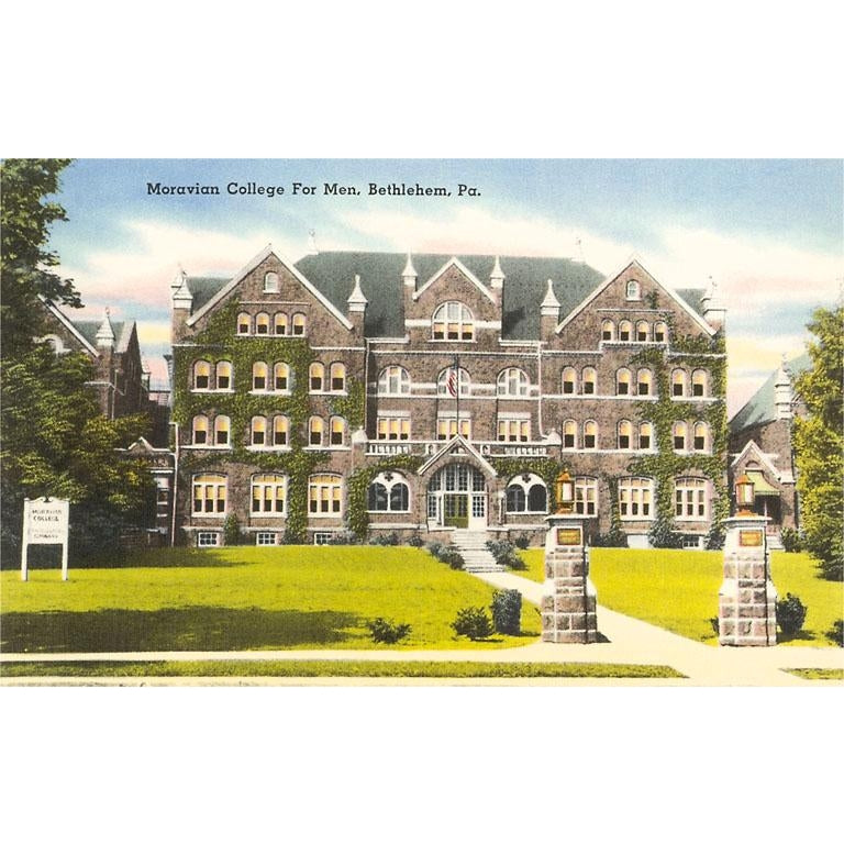 Moravian College For Men Magnet + Moravian University + Comenius Hall