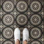 Pattern 43 "Karma" Vinyl Floorcloth