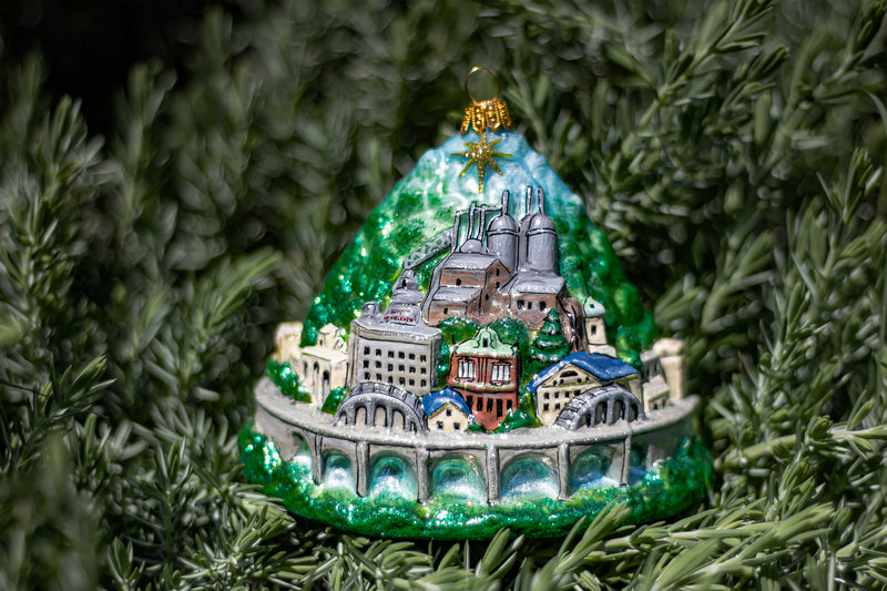 Hand Painted Collectible Bethlehem PA Ornament Christmas City USA