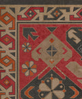 Lehigh Valley Furniture Flooring Vinyl Floorcloth Persian Style Oriental Rug Pet Safe Kid Friendly Rug Outdoor