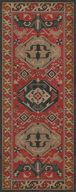 Lehigh Valley Furniture Flooring Vinyl Floorcloth Persian Style Oriental Rug Pet Safe Kid Friendly Rug Outdoor