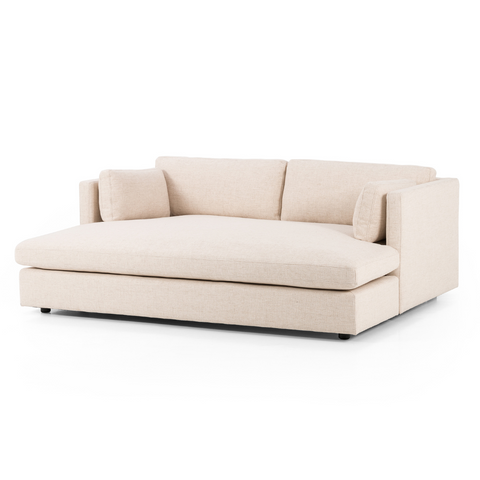 Archer Media Sofa - Thames Cream Furniture