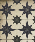 Lehigh Valley Furniture Flooring Vinyl Floorcloth Moravian Star Bethlehem Star Pet Safe Kid Friendly Rug Vintage Tile