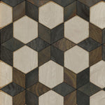 Artisanry "Illuminated Battlestar" Vinyl Floorcloth Vinyl Floorcloths