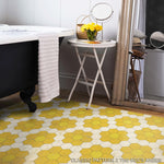 Pattern 02 "The Bee's Knees" Vinyl Floorcloth