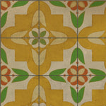 Pattern 33 "Bright And Early" Vinyl Floorcloth