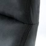 Bryson Top-Grain Leather Desk Chair Furniture Color: Chaps Ebony, Havana Brown