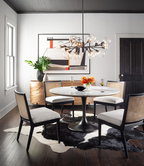 Modern Dining Table Decor Design Inspo