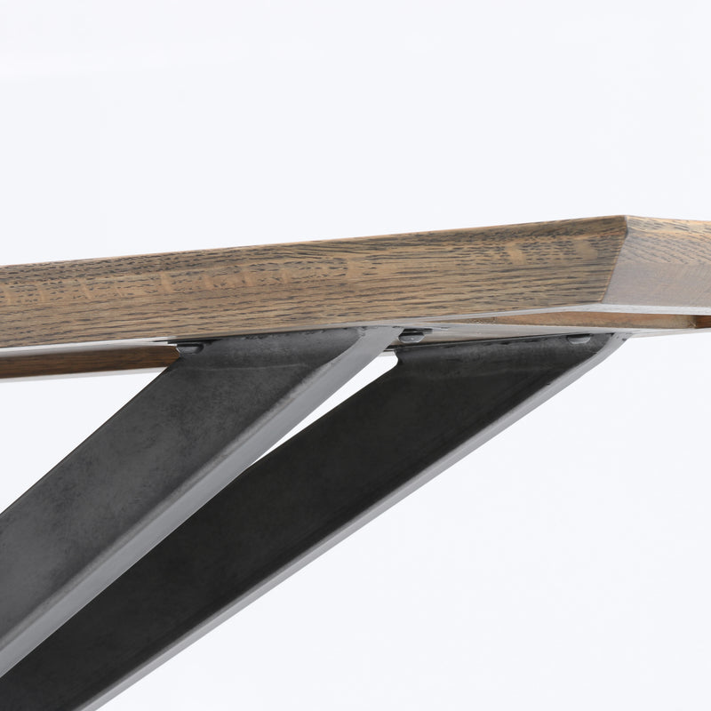 Spider Console Table-Bright Brass Clad