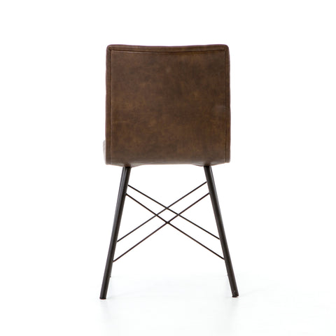 Diaw Dining Chair Distressed Brown