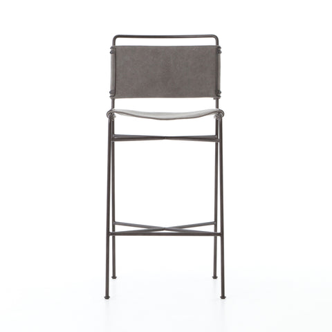 Wharton Counter Stool-Stonewash Grey