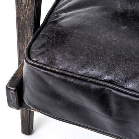 Brooks Lounge Chair Furniture Color: Rialto Ebony, Stonewash Dark Green, Palomino, Avant Natural