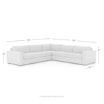 Boone 3-Piece Sectional - Thames Coal Furniture