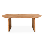 Catania 79" Dining Table Natural Acacia