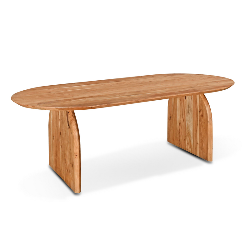 Catania 79" Dining Table Natural Acacia