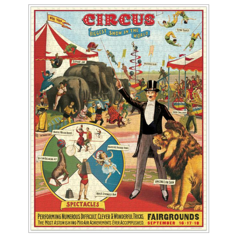 Cavallini Circus Puzzle