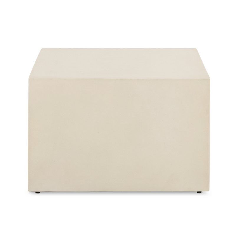 Hugo Coffee Table-Parchment White