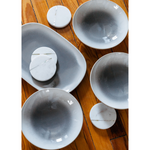 Denby Modus Ombre Large Oblong Platter + Pasta Bowls