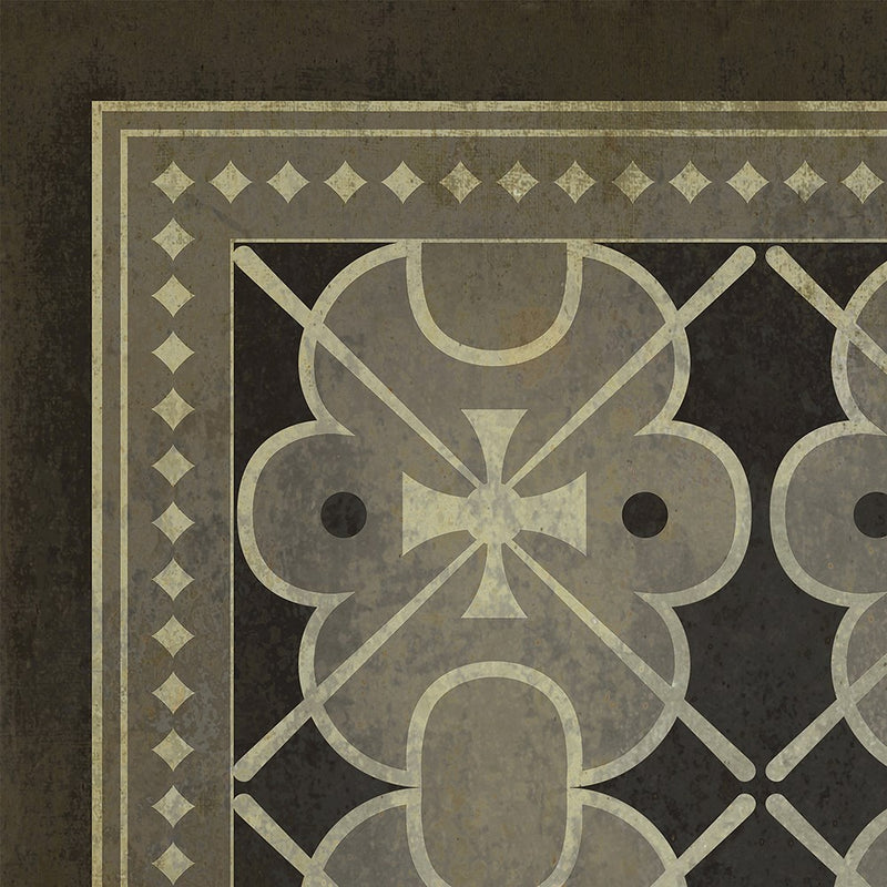 Pattern 05 "Dorian Gray" Vinyl Floorcloth