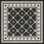 Lehigh Valley Furniture Flooring Vinyl Floorcloth Vintage Mosaic Tile Pet Safe Kid Friendly Rug Outdoor
