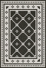 Lehigh Valley Furniture Flooring Vinyl Floorcloth Vintage Mosaic Tile Pet Safe Kid Friendly Rug Outdoor