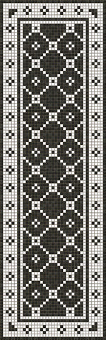 Lehigh Valley Furniture Flooring Vinyl Floorcloth Vintage Mosaic Tile Pet Safe Kid Friendly Rug Outdoor