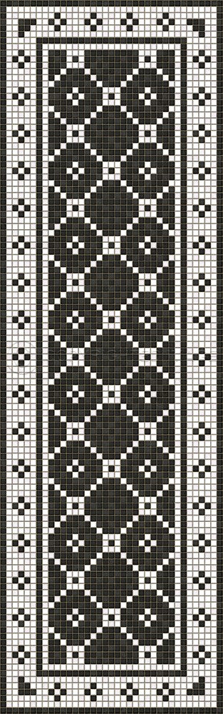 Lehigh Valley Furniture Flooring Vinyl Floorcloth Vintage Mosaic Tile Pet Safe Kid Friendly Rug Outdoor