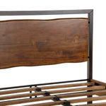 Aspen Faux Live-Edge Bed Furniture