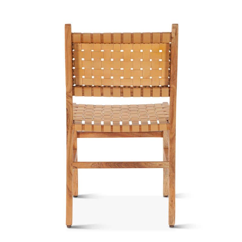 Catania 18" Dining Chair Natural Acacia
