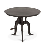 Hoover Mason Black Iron Side Table
