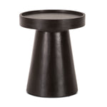 Jaipur Black Round Accent Table
