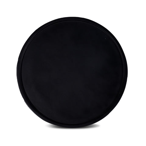 Jaipur Black Round Accent Table Top Detail
