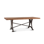 Organic Forge Live-Edge Dining Table