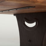 Organic Forge Live-Edge Dining Table