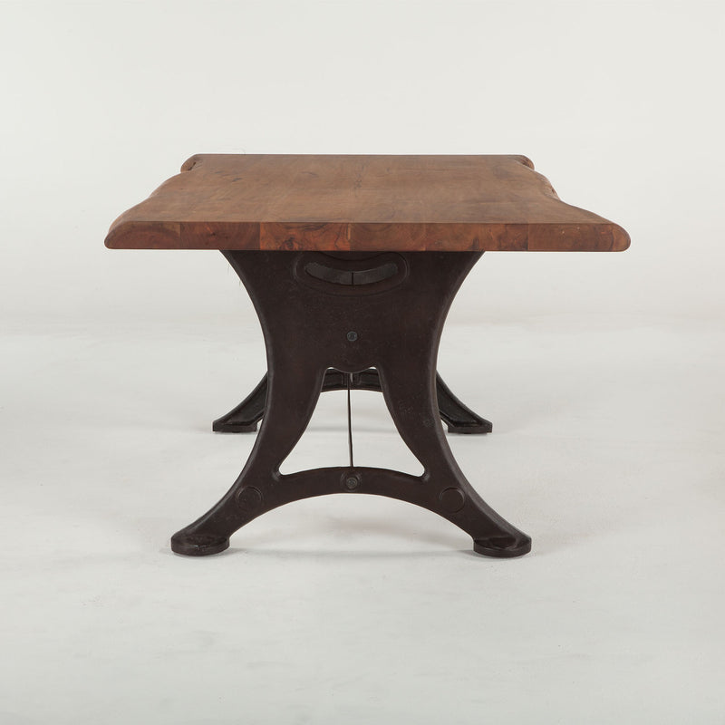 Organic Forge Live-Edge Dining Table