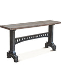 Officer Mess Old Mill Industrial Cast Iron Console Table