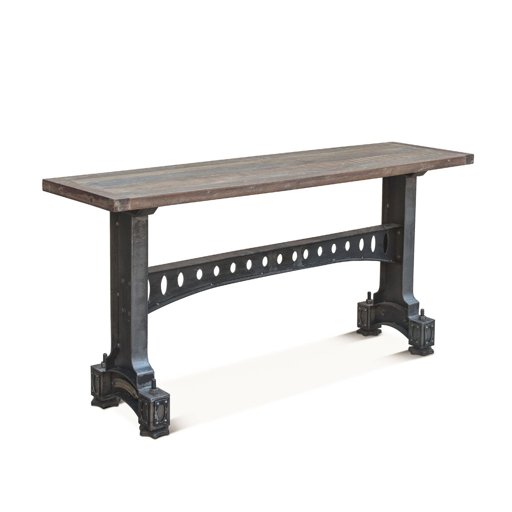 Officer Mess Old Mill Industrial Cast Iron Console Table