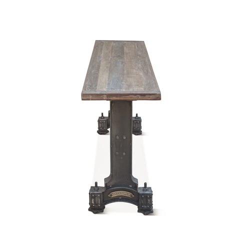 Officer Mess Industrial Cast Iron Console Table