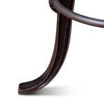 Wellington Adjusting Stool Brown Leather