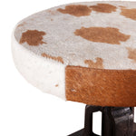 Wellington Adjusting Stool Cowhide