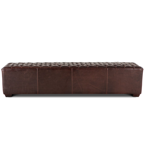 D'Orsay Leather Bench