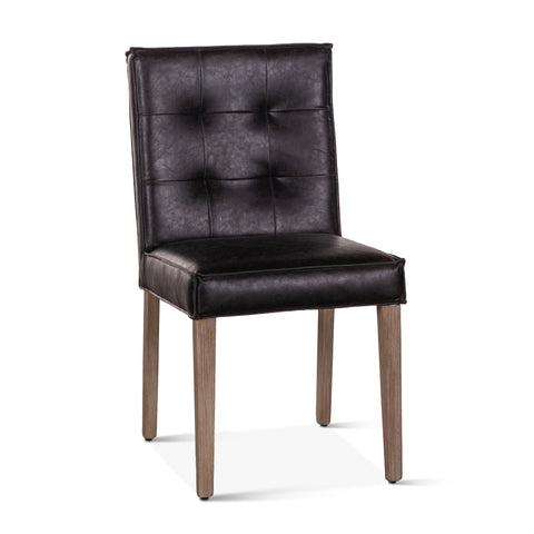 Fleming Side Chair, Eco Leather