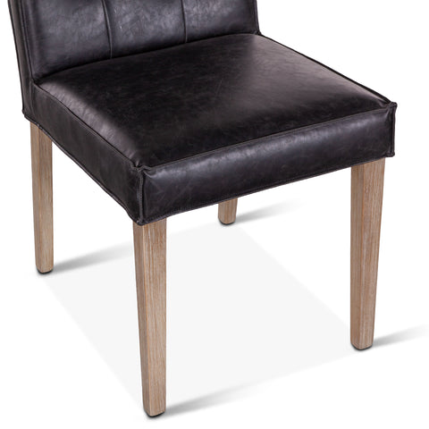 Fleming Side Chair, Eco Leather