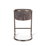 Nisky Leather Counter Chair